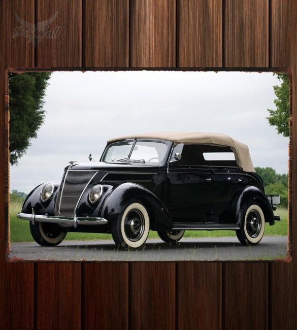 Металлическая табличка Ford Model 78 Deluxe Phaeton Металлическая табличка Ford Model 78 Deluxe Phaeton